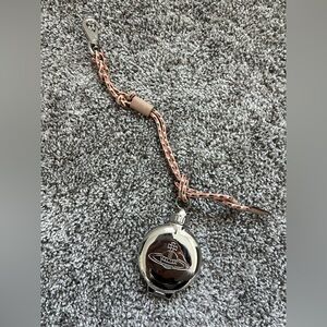 New Vivienne Westwood Portable Ashtray Silver cigarettes Case